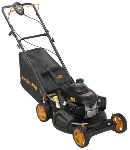 Poulan Pro PR160Y21RDP 21-Inch 160cc Honda Gas-Powered Side Discharge/Bag/Mulch RWD Self-Propelled Lawn Mower Poulan Pro PR160Y21RDP 21-Inch 160cc Honda Gas-Powered Side Discharge/Bag/Mulch RWD Self-Propelled Lawn Mower