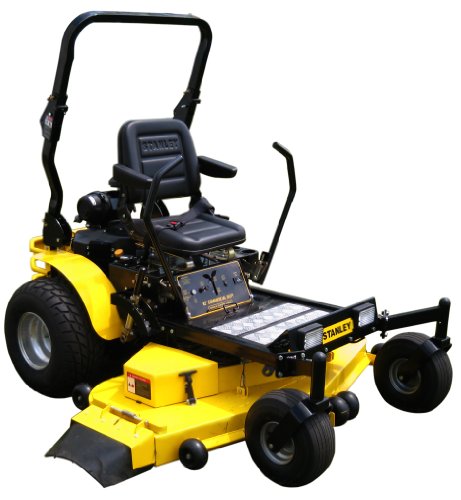Stanley 62ZS 31 HP Commercial-Duty Kawasaki V-Twin FX850V Zero Turn Riding Lawn Mower with Roll bar, 62-Inch Stanley 62ZS 31 HP Commercial-Duty Kawasaki V-Twin FX850V Zero Turn Riding Lawn Mower with Roll bar, 62-Inch