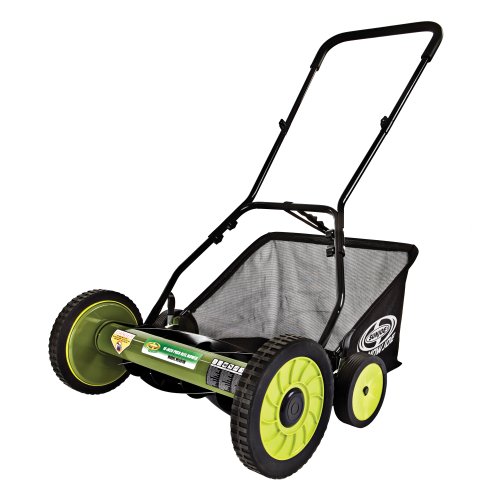 Sun Joe Mow Joe MJ501M 18-Inch Manual Reel Mower with Catcher Sun Joe Mow Joe MJ501M 18-Inch Manual Reel Mower with Catcher