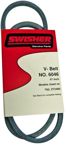 Swisher 47-Inch Belt - Fits ZT2452, ZT2460, ZT2560, ZT2766, T-66 6046