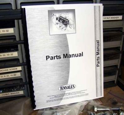 IHC 3312 Walk Behind Lawn Mower PTS Parts (PTS) Manual