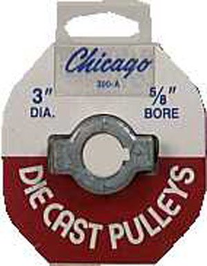 Chicago Die Casting #300a6 5/8x3 Pulley