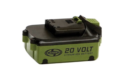 Sun Joe LIBAT1 20 Volt Lithium-Ion Battery