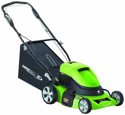 Earthwise 60318 Cordless Self-Propelled Electric Lawnmower, 18-Inch Earthwise 60318 Cordless Self-Propelled Electric Lawnmower, 18-Inch