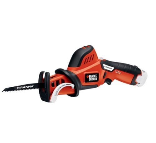 Black & Decker PSL12 12-Volt Lithium-Ion Cordless Piranha Outdoor Pruning Saw