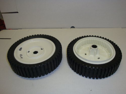 Set of 2, Replacement Front Drive Wheels, Craftsman, Poulan, Husqvarna; 180767, 180775, 700953, 701575, 150340, And More Set of 2, Replacement Front Drive Wheels, Craftsman, Poulan, Husqvarna; 180767, 180775, 700953, 701575, 150340, And More