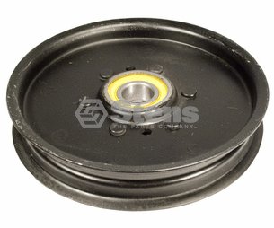 Flat Idler Pulley Replaces John Deere AM106627