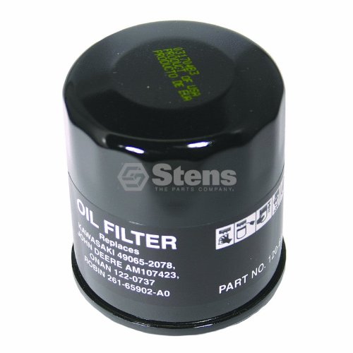 Stens 120-634 Oil Filter Replaces John Deere AM107423 Kawasaki 49065-2078 Club Car 1016467 Robin 261-65902-A0 Onan 122-0737-03 Cub Cadet 490-201-0001 Onan 122-0737 Stens 120-634 Oil Filter Replaces John Deere AM107423 Kawasaki 49065-2078 Club Car 1016467 Robin 261-65902-A0 Onan 122-0737-03 Cub Cadet 490-201-0001 Onan 122-0737