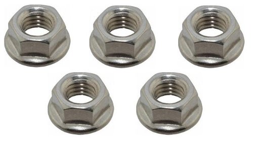 Black & Decker CMM1000/CMM1200 Lawnmower Blade Hex Nut 5-Pack # 90561895-5PK