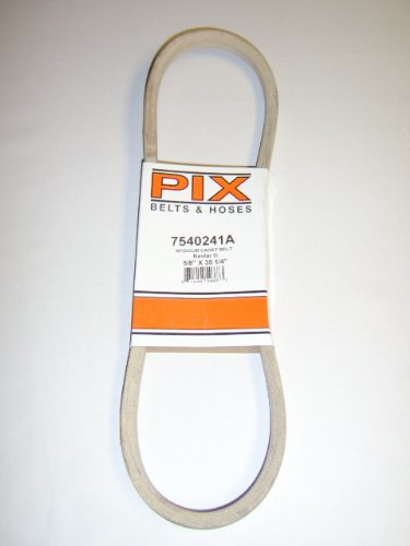 754-0241A, 954-0241A, 754-0241, 954-0241 Replacement belt made with Kevlar. For MTD, Cub Cadet, Troy Bilt, White, YardMan 754-0241A, 954-0241A, 754-0241, 954-0241 Replacement belt made with Kevlar. For MTD, Cub Cadet, Troy Bilt, White, YardMan