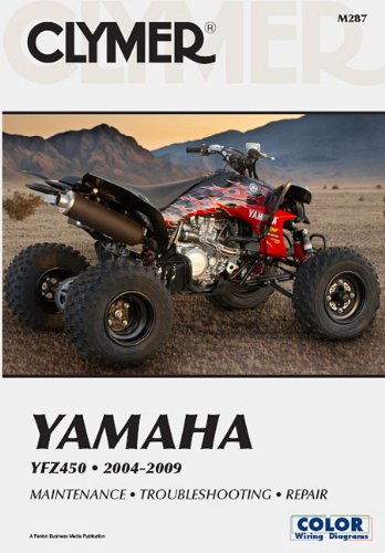 Clymer Yamaha YFZ450, 2004-2009 (Clymer Color Wiring Diagrams)