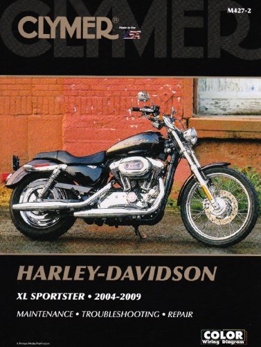 Harley-Davidson XL Sportster: Maintenance, Troubleshooting, Repair (Clymer Color Wiring Diagrams)